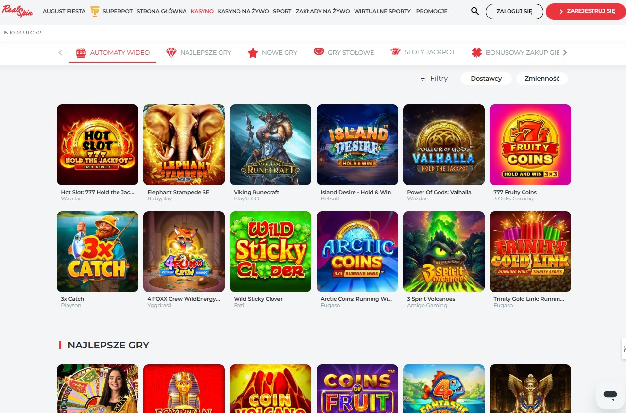 RealSpin Online Casino PL